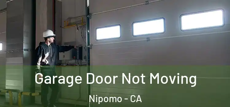  Garage Door Not Moving Nipomo - CA