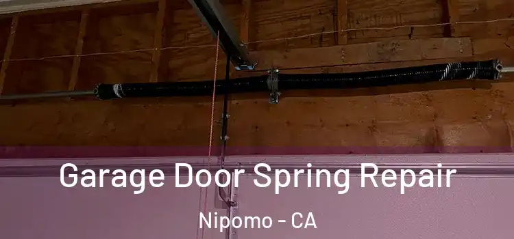  Garage Door Spring Repair Nipomo - CA