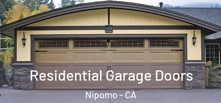  Residential Garage Doors Nipomo - CA